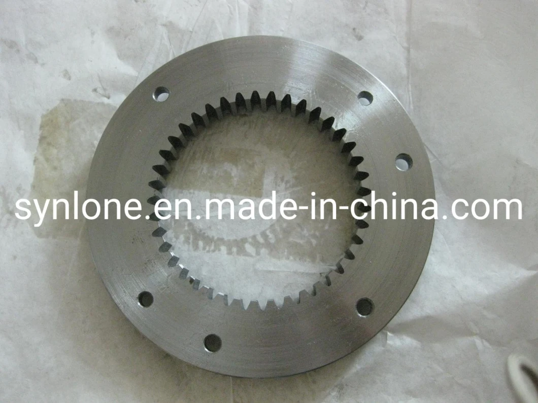 Customized CNC Machining Steel Flange Hub Insert Shaft