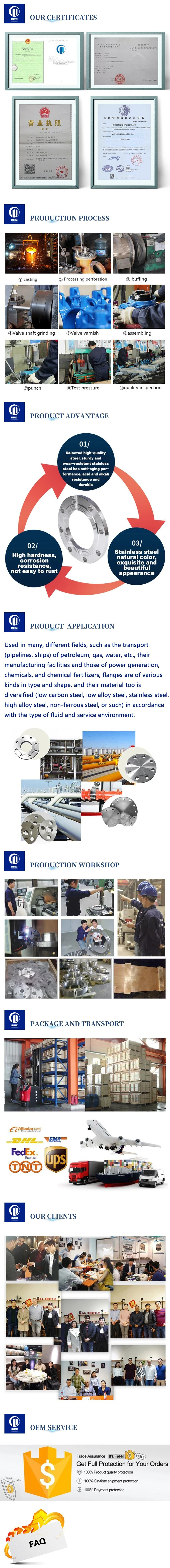 Factory Direct Supply Wholesale Pipe Flange / DIN Flange / Steel Flange