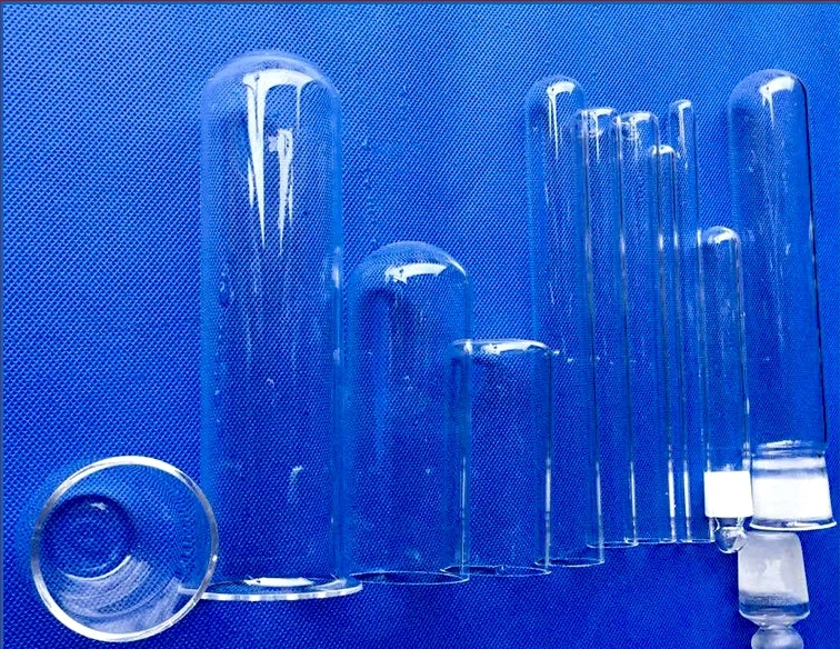Customized High Resisting Large Diameter Quartz Glass Tube with Flange