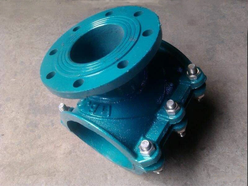 Ductile Iron Flange Connect Saddle Clamp for Steel Pipe