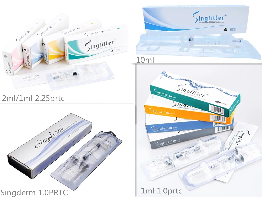 Singfiller Wholesale Hyaluronic Acid Injection Dermal Fillers for Plastic Surgery