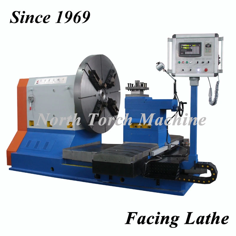 Professional Facing CNC Lathe Machine for Turning Flange, Aluminum Mold, Propeller (CK64160)