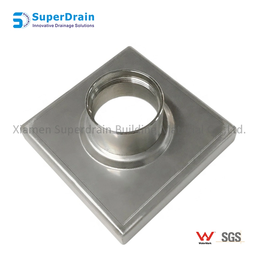 Stainless Steel Floor Drainage for Wash Machine Brass Bathroom Floor Drain