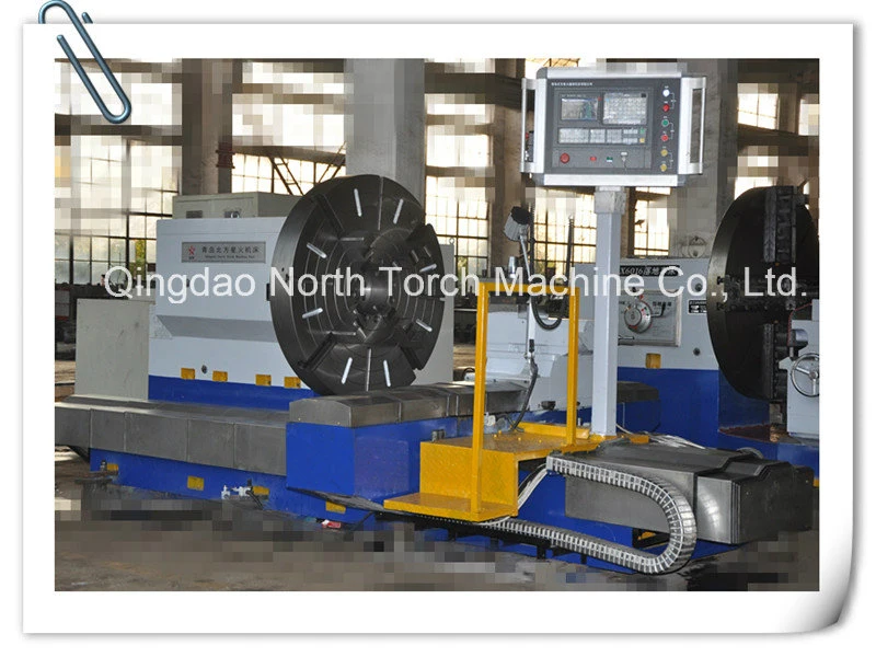 North China Large High Quality CNC Lathe for Turning Facing Flange (CK61200)