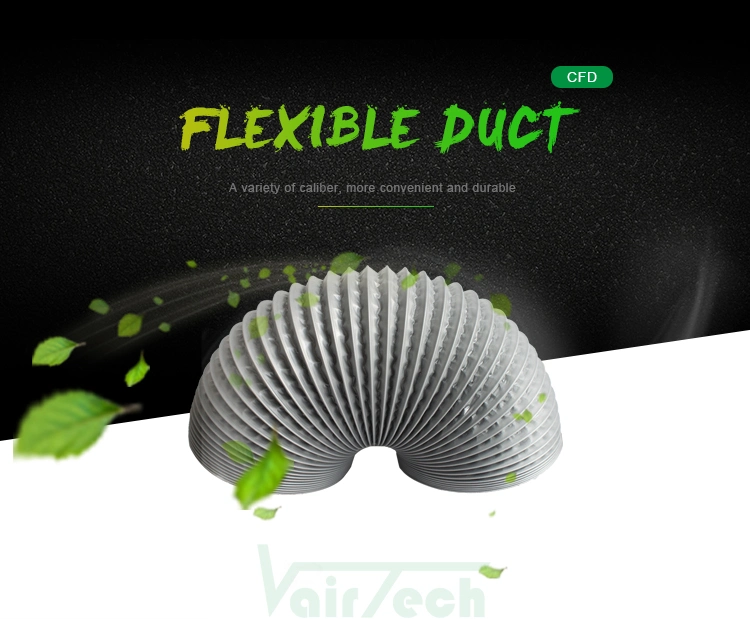 HVAC Ventilator Ventilation Duct Aluminum Foil and PVC Flexible Air Duct