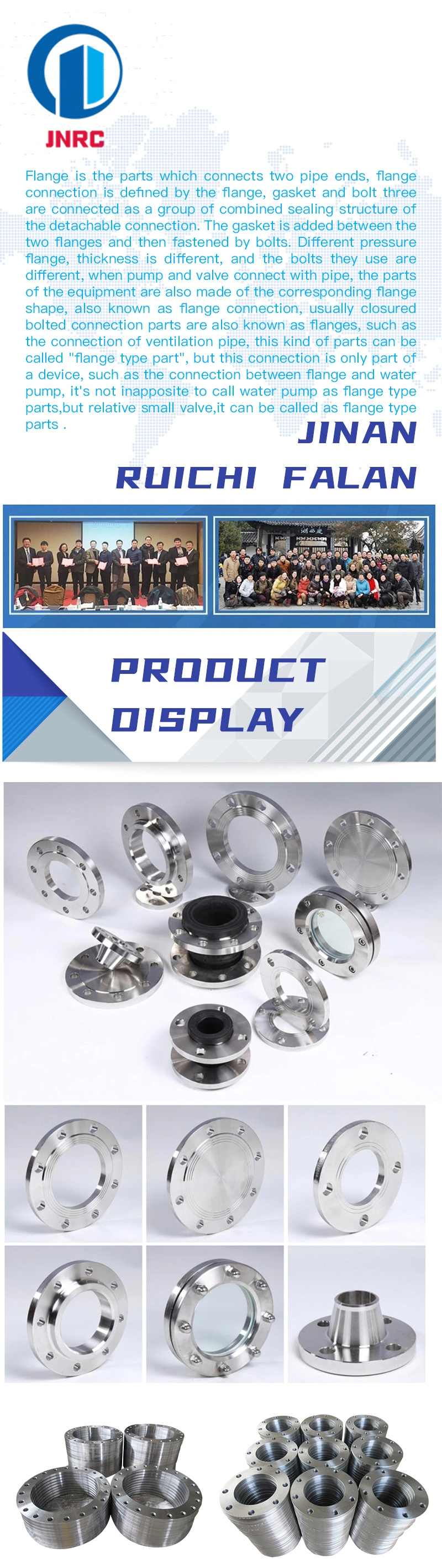 High-Quality Uni Stainless Steel and Carbon Forged Steel Flanges