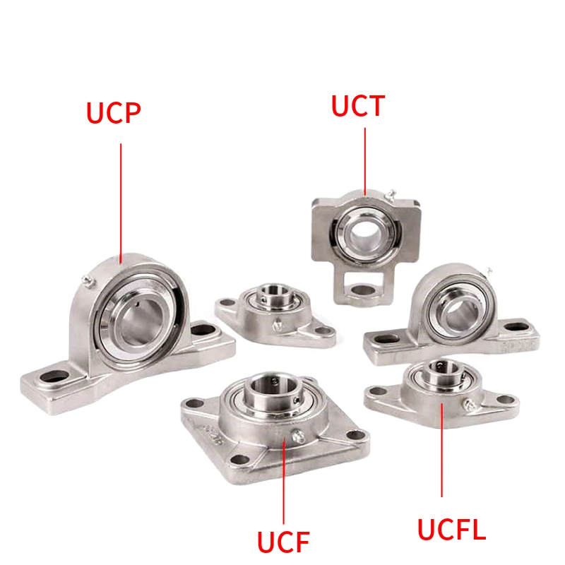 Chrome Steel Tr Bearings Pillow Block Bearing with Cast Iron Flange UCP205 UCP206 UCP207
