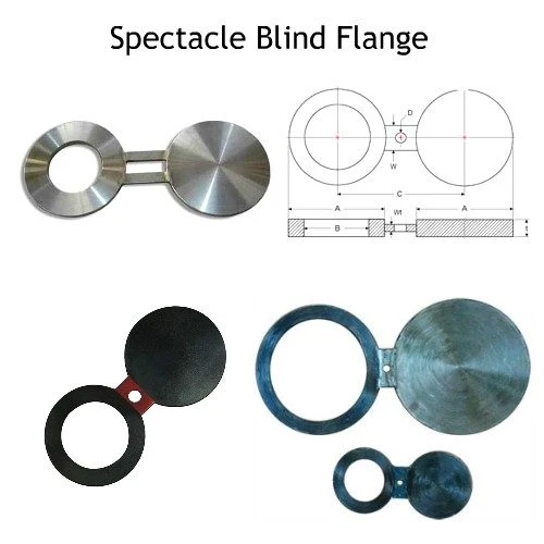ASTM A105 Cl150 RF FF Figure 8 Spectacle Blind Flange