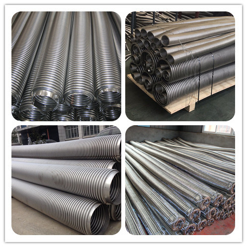 Corrugated Stainless Steel Flexible Hose/Bellow with Flange/Fittings