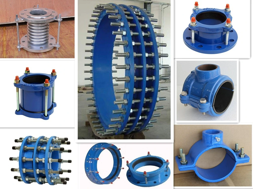 Universal Coupling Flexible Coupling Flange Adaptor Dismantling Joint Gibault Joint for PVC Ductile Iron Pipes