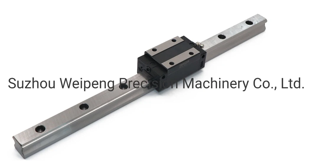 Linear Guide Ways/Rails/Tracks with Flange /Square Blocks