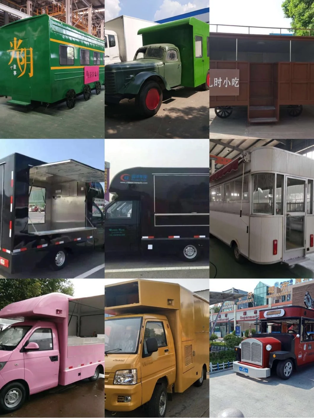 Vending Electric Ice Cream Coffer Street Cold Street Fast Food Cart