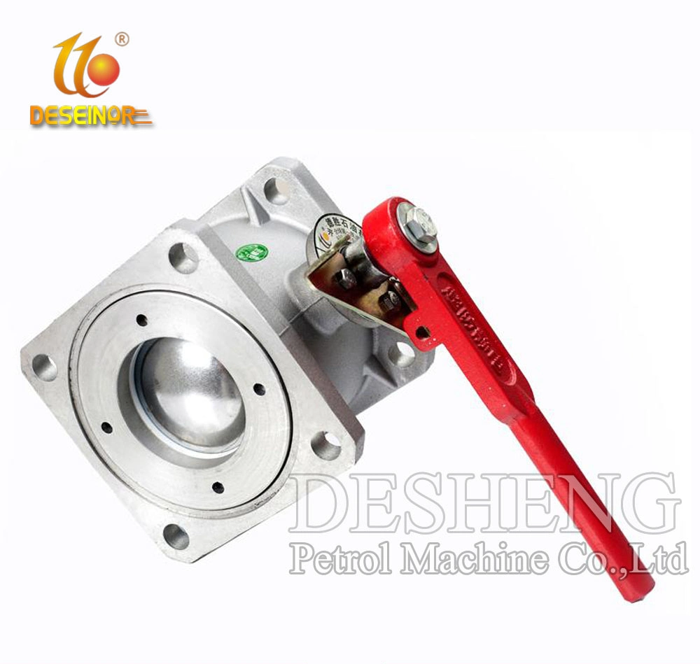 Aluminum Alloy Ball Valve of Square/Round Flange Gy-301