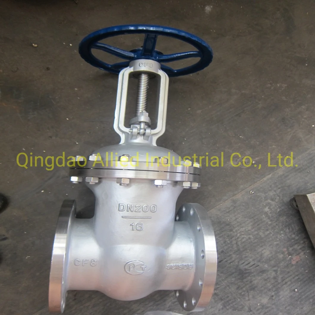 Ss Gate Valve Ss Globe Valve Flange Connection Pn10/16 Stainless Steel Export to Russia