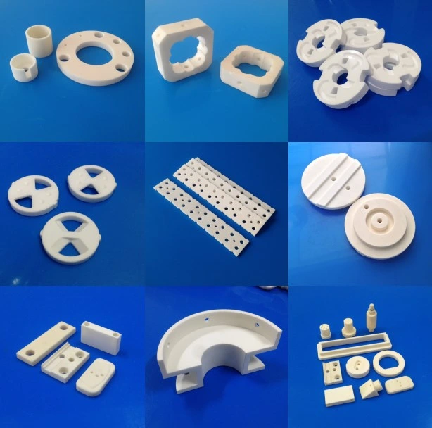 Corrosion Resistant Zirconia Ceramic Block Flange Washer Spacer Customized Supplier