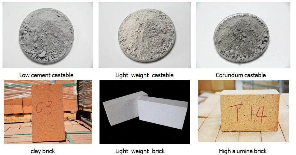 Insulating Cement Castable Furnace Top Castable Insulating Refractories