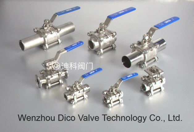 Q641f Double Pneumatic Actuator CF8 Floating Flange Ball Valve