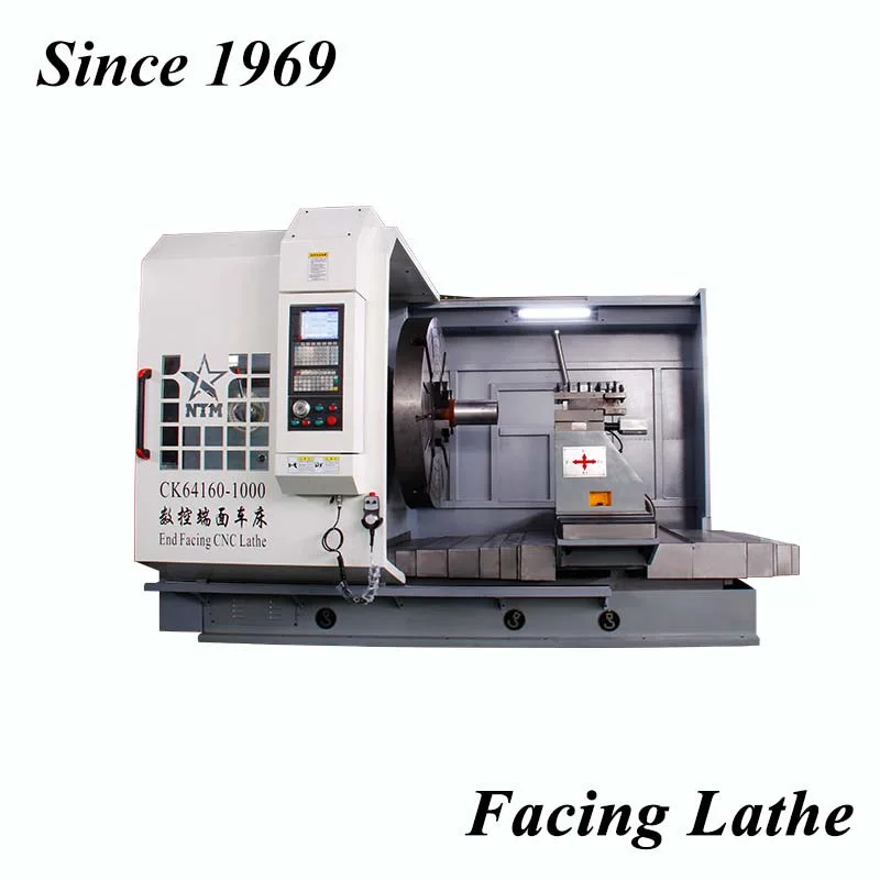 Professional Facing CNC Lathe Machine for Turning Flange, Aluminum Mold, Propeller (CK64160)
