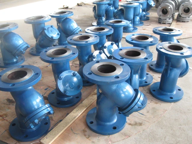 A216 Wcb Flanged End ANSI Y Type Strainer