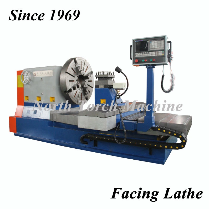 Professional Facing in CNC Lathe for Turning Flange and Drilling Holes on Flange Ck61160