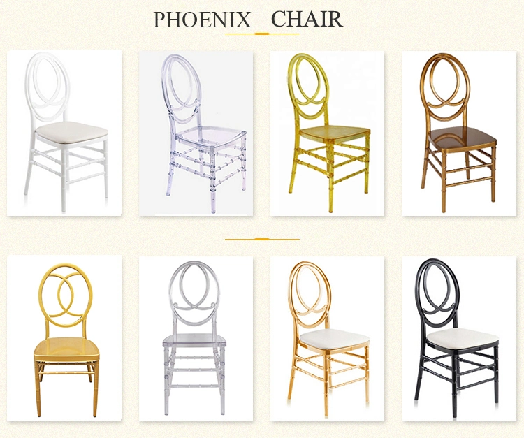 High Quality Acrylic Chiavari Chair/Wedding Phoenix Chair/Outdoor Chair/Transparent Chair (JC-SZ57)