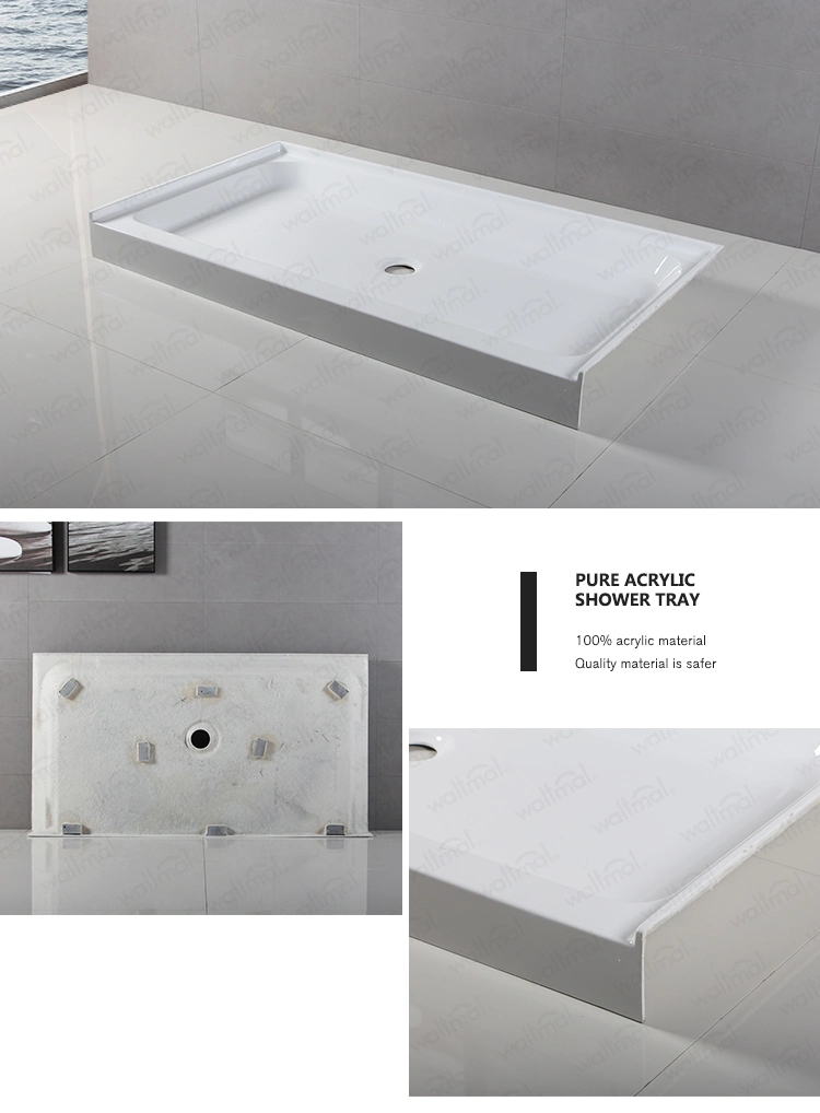 Upc Approved Acrylic Shower Base/Pan with Tile Flange