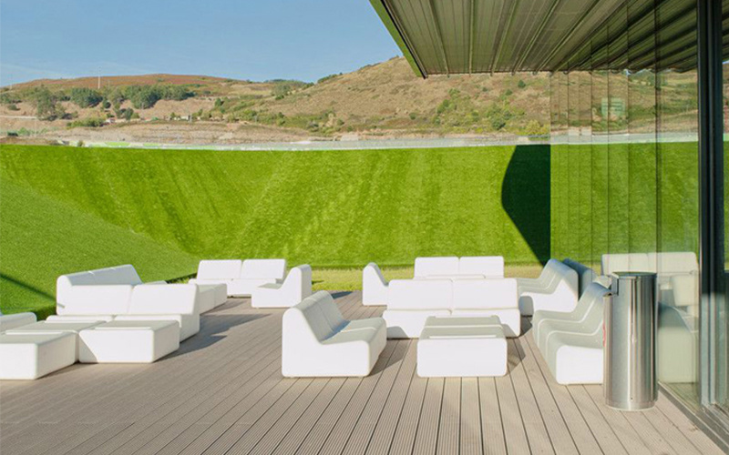Elegant 3D Embossed Wood Grain Resort Composite Wood Decking Deep Embossed Resort Composite Flooring Plank