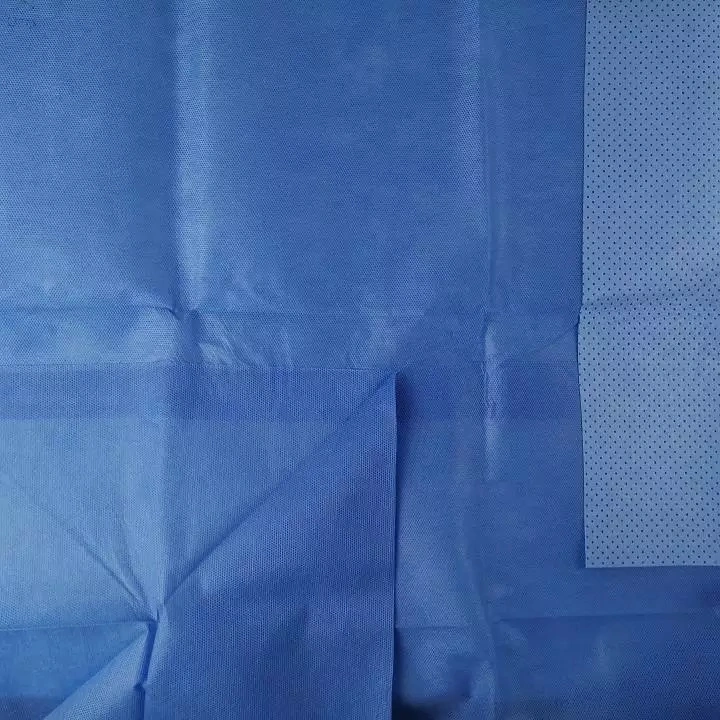 Disposable SMS Non-Woven Material Surgical Laparotomy Pack for Hospital