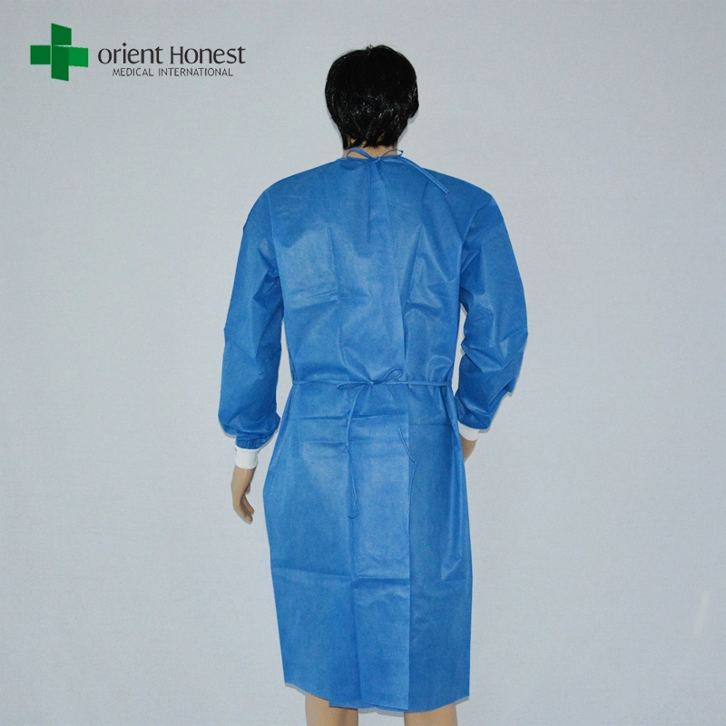 Oh-5000 Disposable PP 25GSM Fabric Non Woven Economy Best Price Gowns