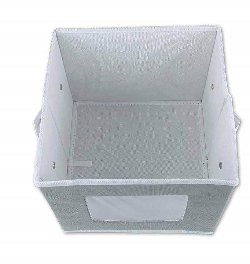 Hot Sale Foldable Cube Storage Box Container Drawer Fabric Non Woven Fabric Storage Box