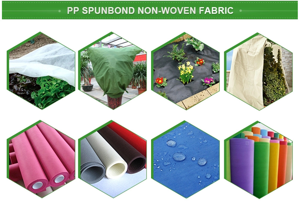 100% Virgin Polypropylene Spunbond Nonwoven Fabric