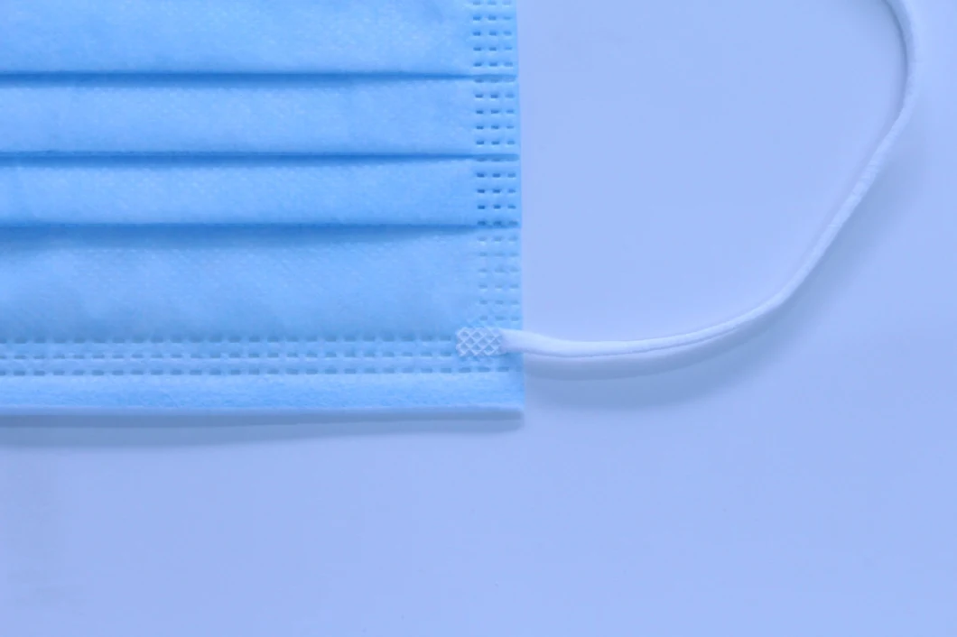 Disposable 3 Layers Non-Woven Cloth to Protect The Face Mask