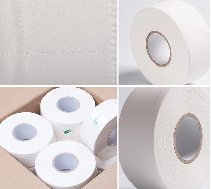 Bamboo Pulp Jumbo Roll Tissue, Premium Quality Jumbo Roll Embossing