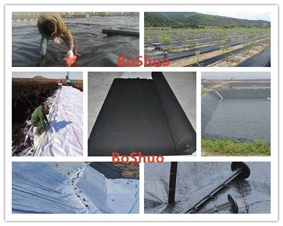 Needle Punched Nonwoven Geotextile for Earthwork Project