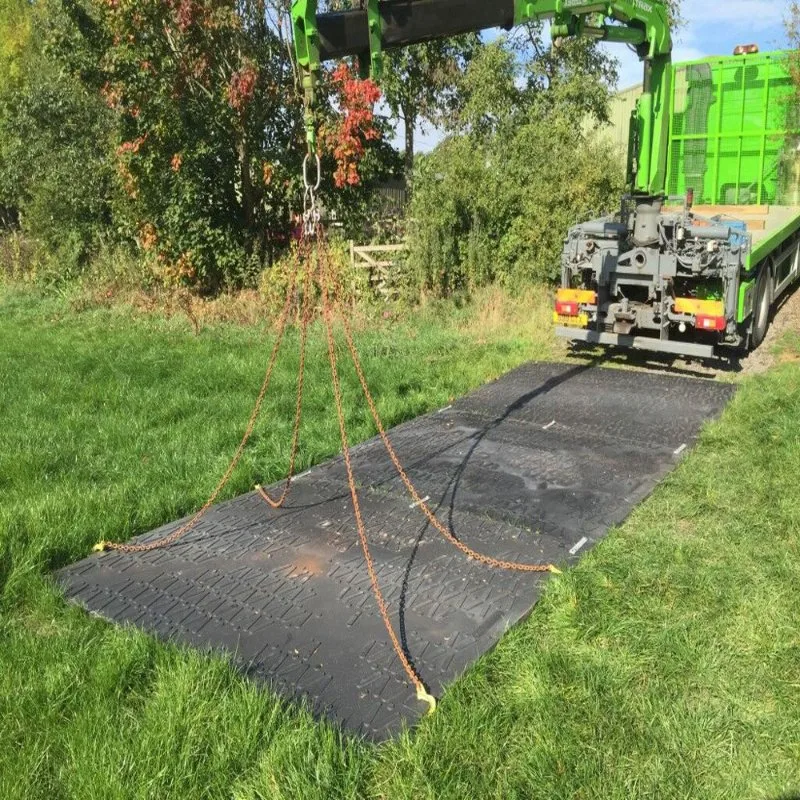 Heavy Duty Construction Ground Protection Mats, Ground Cover Matting