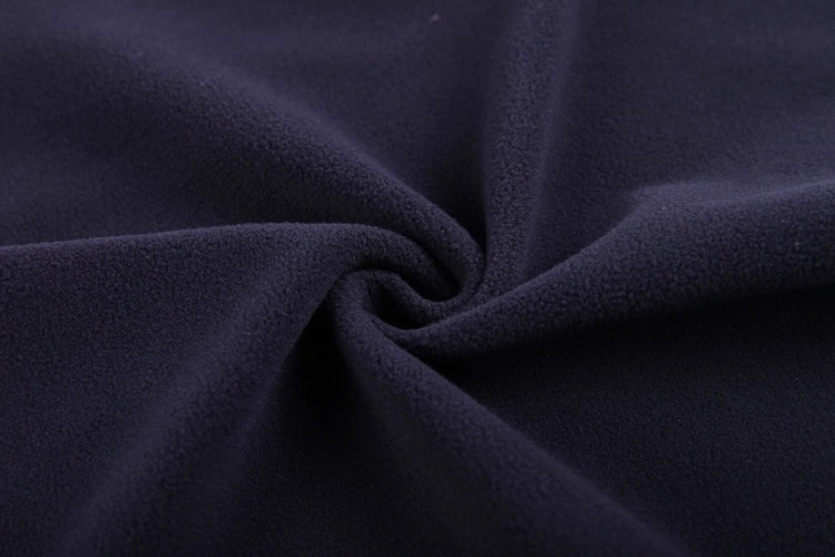 Knitted Polyester Embossed Polyester Fleece Fabric for Embossed Shirt Fabric