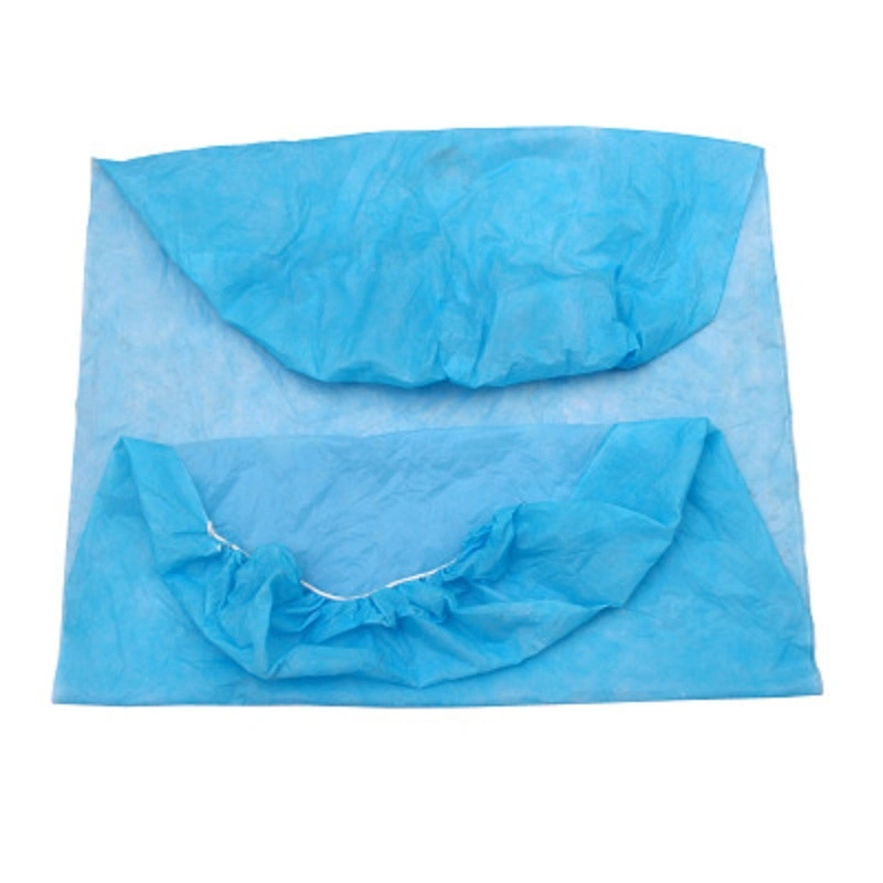 Blue Disposable Bed Cover Nonwoven Bed Cover PP Bed Cover
