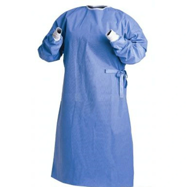 Factory Supply Cheaper Price Nonwoven PP Breathable Isolation Visitor Gown