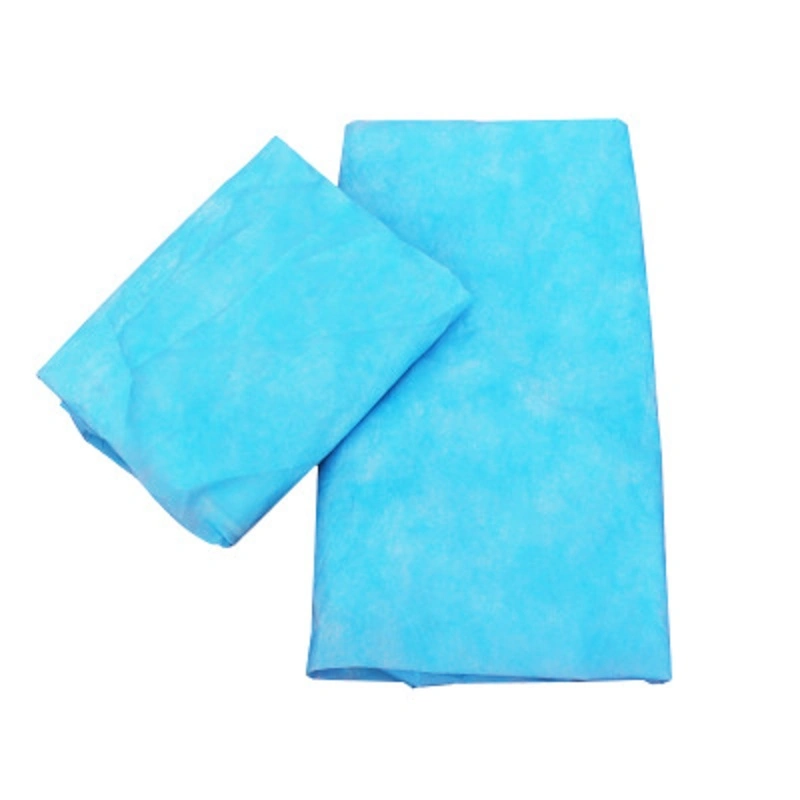 Blue Disposable Bed Cover Nonwoven Bed Cover PP Bed Cover