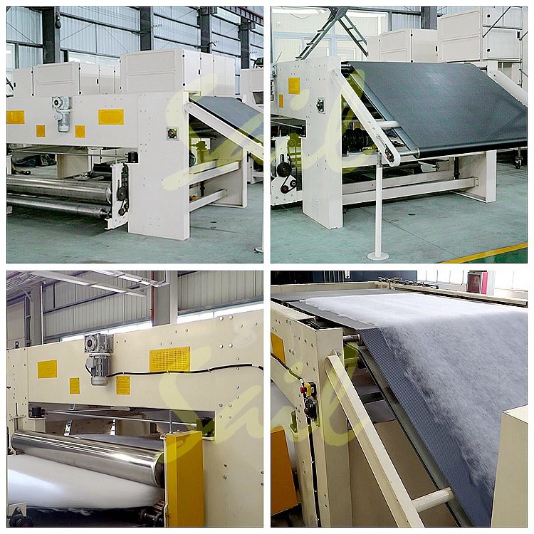 Nonwoven Polypropylene Fabric Cross Lapper Fabric Double Folding Lapping Machine