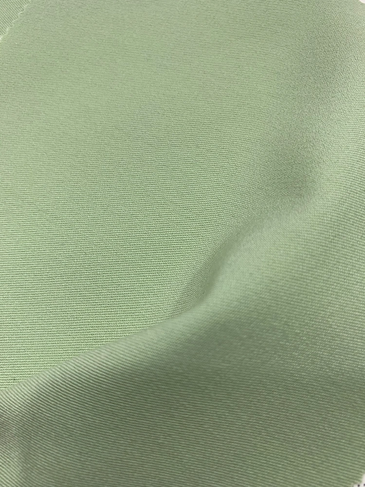 Designer Stripe Plain Tr Woven Cationic Stretch Polyester Rayon Four Way Spandex Fabric Plain Weave