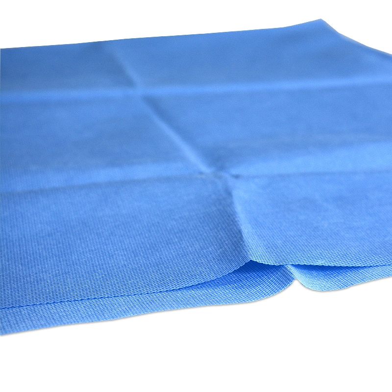 Disposable Cotton Nonwoven Waterproof Bed Sheet Flat Fitted