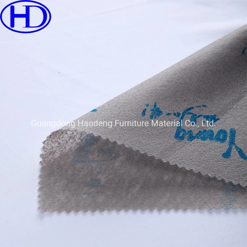 Printed Logo Grey Color Needle Nonwoven Fabric