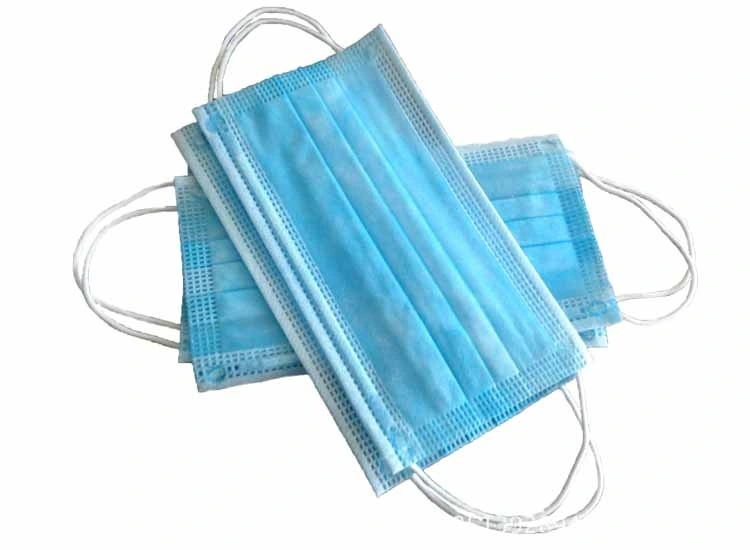PP Non Woven Disposable Mask Woven 3ply Face Mask 3D Nonwoven Face Masks with Earloop