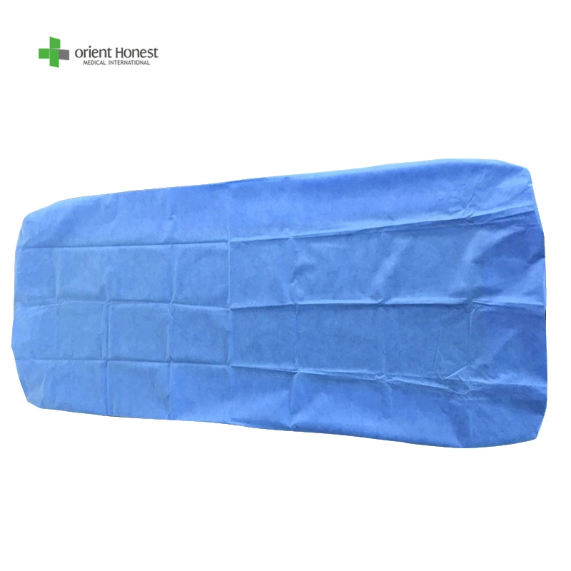Disposable Nonwoven Bed Sheet with Elastic Bed Sheet Bedding Product PP+PE/SMS /Spunlance Bed Sheet