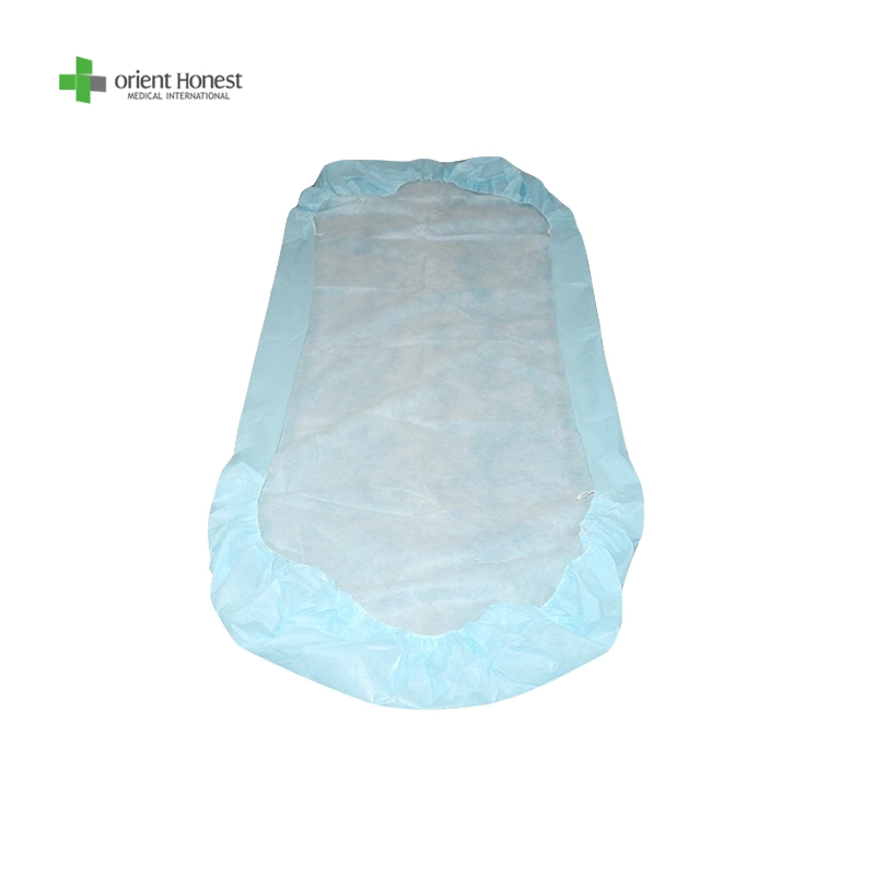 Disposable Hospital Bed Cover Disposable Nonwoven PP Material Bed Cover Surgical Bed Cover with ISO 13485
