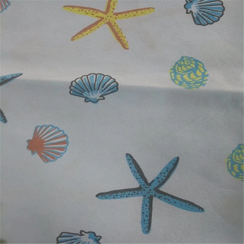 Colorful Printed 20 GSM 200GSM Spun Bonded Nonwoven Fabric