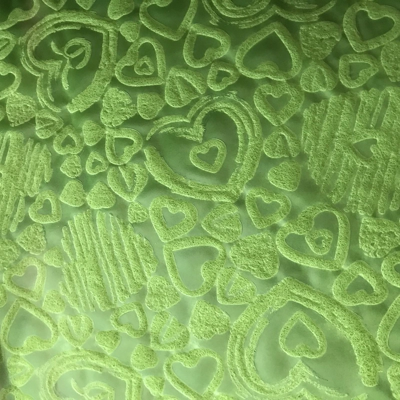 Color Sweet Love Disposable PP Embossed Non Woven Fabric