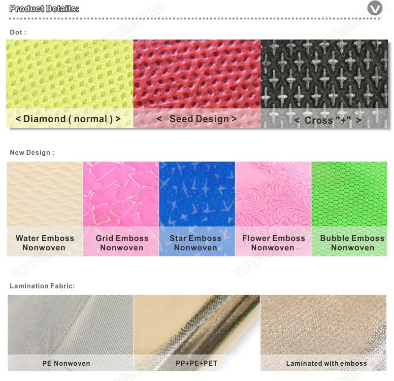 100% PP Spunbond Non Woven Textile Fabric