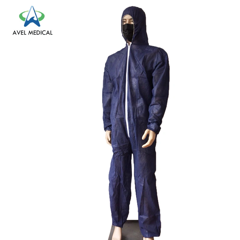 Dental PP+PE Waterproof Isolation Gown SMS Nonwoven PP Disposable Isolation Gown Civilian Use Isolation Gown